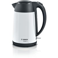 Bosch Haushalt TWK3P421 Waterkoker Aantal/Volume: 1.7 L Wit, Zwart
