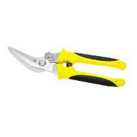 BOSI 8inch 5CR15MOV Hard MutiFunction Curved Scissors BS533182