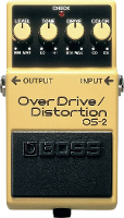 BOSS OS 2 Gitaareffect Overdrive, Distortion