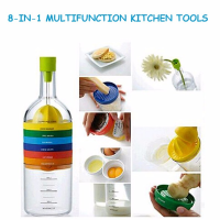 Bottle Shape 8 In 1 Multifunction Kitchen Tools