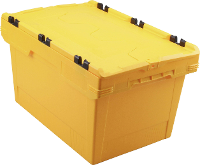 Box Met Klapdeksel (b X H X D) 600 X 349 X 400 Mm Geel Allit Profiplus Crocolid 40/32 456663 1 Stuks