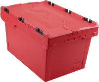 Box Met Klapdeksel (b X H X D) 600 X 349 X 400 Mm Rood Allit Profiplus Crocolid 40/32 456662 1 Stuks