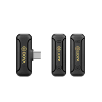 BOYA BY WM3T2 U2 U1 2.4G draadloos Type C Android mobiele telefoon Microfoonsysteem voor tablet Camera Laptop voor vlog