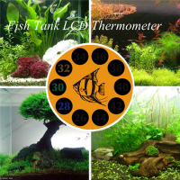 Boyu Bt 04 Lcd Discolor Thermometer Aquarium Digital Thermometer For Fish Tank