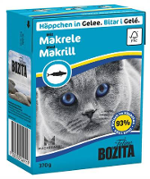 Bozita Tetra Feline Hapjes In Gelei Makreel Kattenvoer #95;_370 Gr