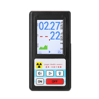 BR 6 Geiger Counter Kernstralingstester Persoonlijke Dosimeter Beta Gamma X ray Tester Realtime Gegevenswaarschuwingen D