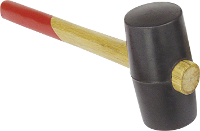 Brüder Mannesmann Mannesmann M 709 055 Rubberen hamer 380 g 275 mm 1 stuk(s)