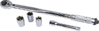 Brüder Mannesmann Knarre M18300 Momentsleutelset Met omschakelbare ratel 1/2 (12.5 Mm) 40   210 Nm