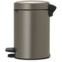 Brabantia Pedaalemmer NewIcon 3L Platinum