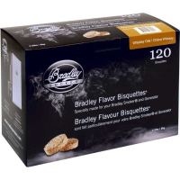 Bradley Wiskey Oak Wood Briketten 120 stuks