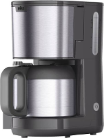 Braun KF 1505 GY Koffiezetapparaat RVS, Grijs Capaciteit koppen: 9
