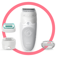 Braun LEGEPIL Epilator Wit