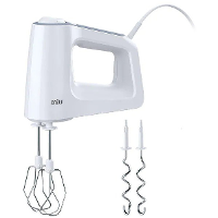 Braun MultiMix 3 Hand Mixer HM 3100 WH wit met grijs