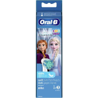 Braun Oral B Kids Opzetborstels Met Disney Frozen 2 figuren, 3 stuks opzetborstel Extra Soft