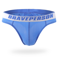 Brave Person Mens Sexy Jacquard G String Thongs T Back Briefs