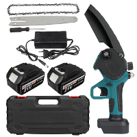 Bravobro Draadloze 8 Inch Elektrische Zaag Kettingzaag Voor Makita 18v Accu