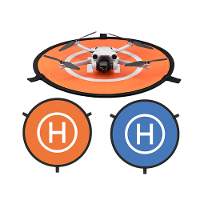 BRDRC 40CM Landing Pad met Fixing Nails Dubbelzijdig waterdicht Parkeerplaats voor DJI AIR 3 / Mavic 3 Pro / Mini 3 / Av