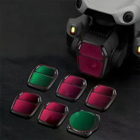 BRDRC Camera Lens Filter Aanpasbare UV CPL ND8 ND16 ND32 ND64 Combo Set voor DJI AIR 3S RC Drone Quadcopter