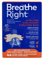 Breathe Right Neusstrips Beige Extra Sterk