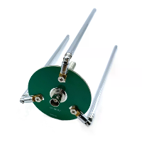 Breed Frequentie GP Antenne 68 350MHz Verstelbare Radiatoren Hoge Versterking Versterkte Overdracht BNC Connector Parapl