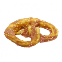 Brekz Bakery Pretzel rawhide kauwsnack hond M/L   2 stuks