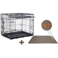 Brekz Bench met schuifdeur (zwart) voordeelpakket XL