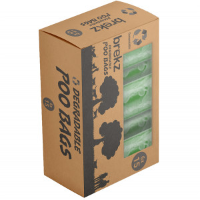 Brekz biologisch afbreekbare poepzakjes (6x15 stuks) 3 verpakkingen