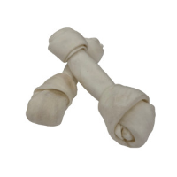 Brekz Dental Rawhide   knoopbeen kauwsnack hond 26 cm 2 x 2 stuks