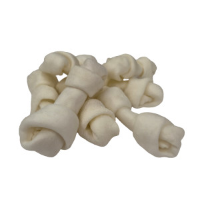 Brekz Dental Rawhide   knoopbeen kauwsnack hond 9 cm 10 stuks