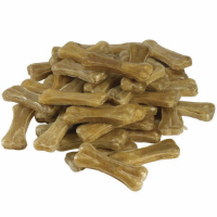 Brekz Rawhide   runderhuid kauwbot geperst hondensnack 13 cm 10 stuks