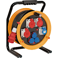 Brennenstuhl Brobusta CEE 4 IP44 kabelhaspel, 40m RN kabel