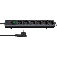 Brennenstuhl Comfort Line Plus, 6 voudige stekkerdoos