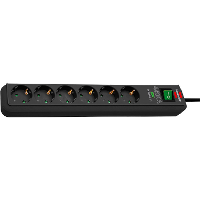 Brennenstuhl Eco Line 13500A +surge protection 6x stekkerdoos