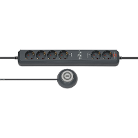 Brennenstuhl Eco Line Comfort Switch Plus 6x stekkerdoos