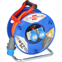 Brennenstuhl Garant CEE 2 IP44 Kabelhaspel van speciale kunststof, 25m RN kabel kabelhaspel 25m RN kabel