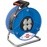 Brennenstuhl Garant kabelhaspel 50 meter, 4x geaard