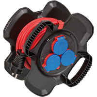 Brennenstuhl Kabelhaspel X Gum IP44 10 meter