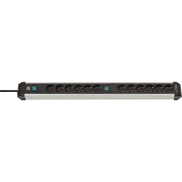 Brennenstuhl Premium Alu Line stekkerdoos 12 voudig