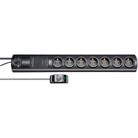 Brennenstuhl Primera Tec Comfort Switch Plus 7 voudige stekkerdoos
