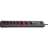 Brennenstuhl Secure Tec 8 way stekkerdoos