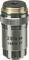 Bresser Optik DIN Objektiv 20x 5941020 Microscoop objectief 20 x Geschikt voor merk (microscoop) Bresser Optik