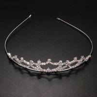 Bridal Crown Headband Tiara Rhinestone Wedding Headpiece