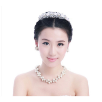 Bridal Woman Hair Bands Headpieces Wedding Crystal Pearl Tiara