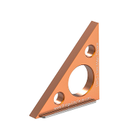BRIDGE CITY TOOL WORKS MMS 1 Mini verstekhaak Zakformaat Hoge Precisie 0,03 mm Nauwkeurigheid Vliegtuig Aluminium Legeri