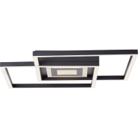 Brilliant G99381/06 Metis LED plafondlamp LED LED vast ingebouwd Energielabel: E (A   G) 33 W Zwart