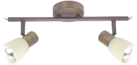 Brilliant Luca 35813/56 Plafondspot LED E14 Energielabel: Afhankelijk van de lamp 80 W Koper, Champagne