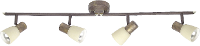 Brilliant Luca 35832/56 Plafondspot LED E14 160 W Koper, Champagne