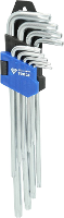 Brilliant Tools BT044019 Haakse schroevendraaierset T 10, T 15, T 20, T 25, T 27, T 30, T 40, T 45, T 50 9 delig