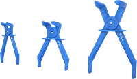 Brilliant Tools BT521015 Slang afklemm tangset, 90° haaks, 3 delig