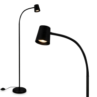 Briloner SKRIVA 1476015 Staande lamp GU10 9 W Zwart